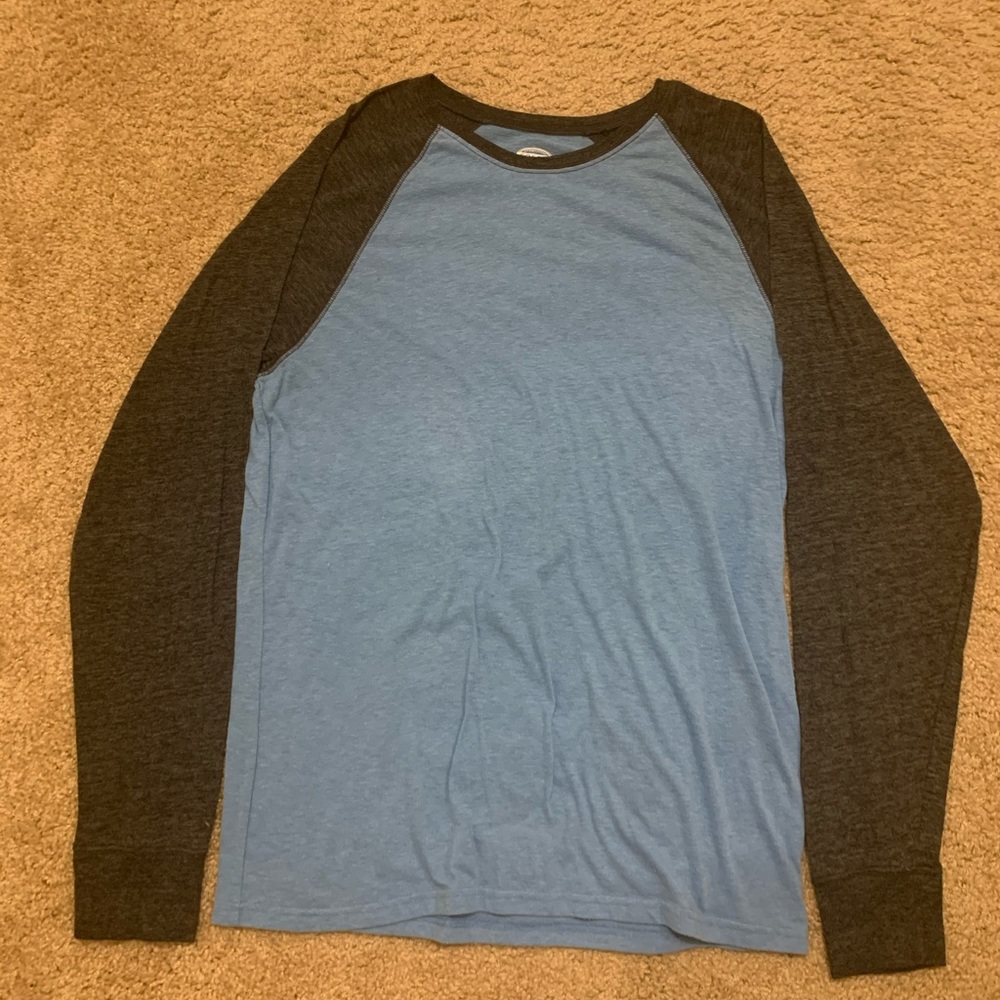 Fossil Long Sleeve - Blue/Gray - Medium